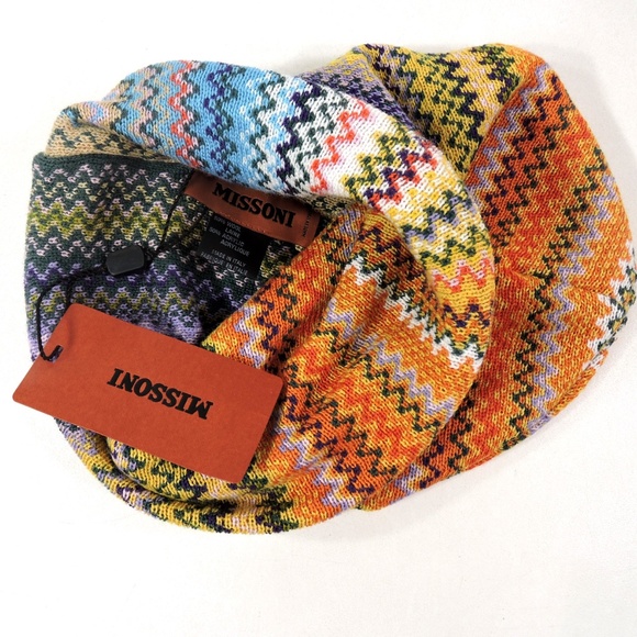 MISSONI  ?? WOMEN\'S MIXED COLORS WOOL FASHION WINTER HAT main image 4